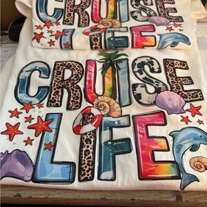LoveShackFancy Cruise Life Tee - Multicolor